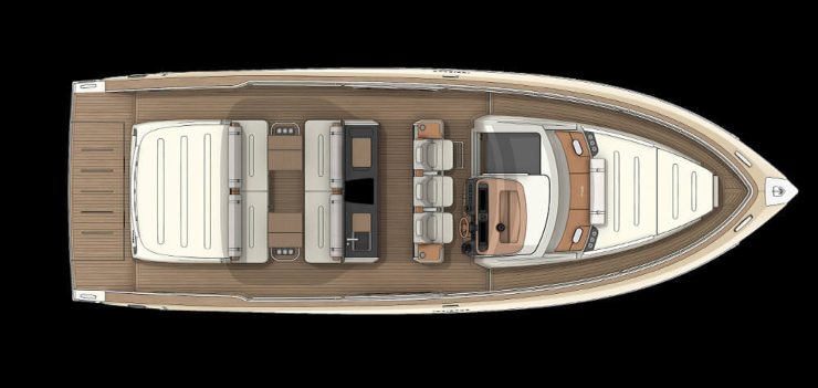 Invictus TT420 - ponte principale - invictusyacht.com