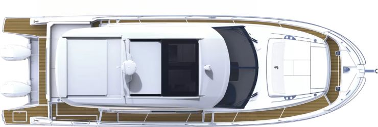 Antares 12 Coupé - ponte superiore - beneteau.com