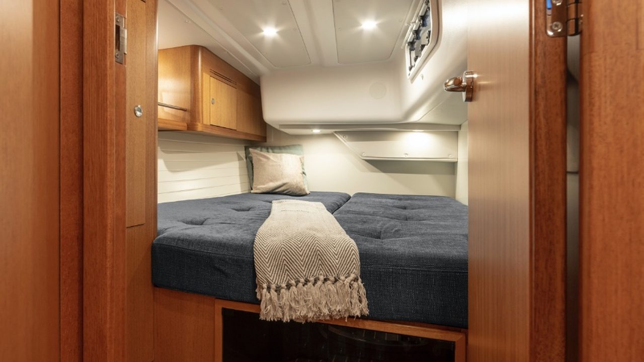 Cabina poppiera dell’Arcona 435 Mk II