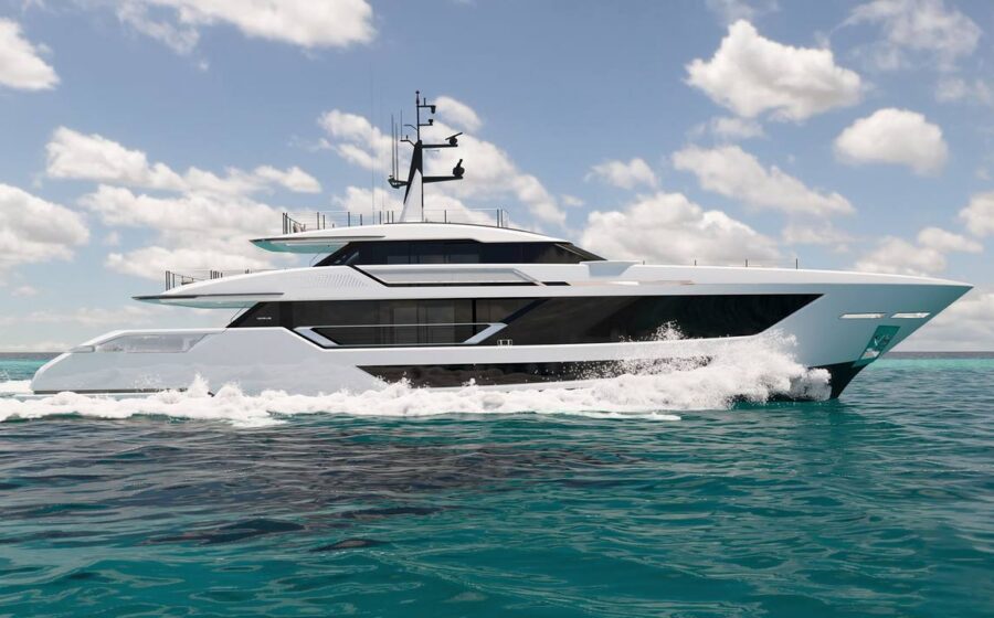 Salone della Custom Line Navetta 33