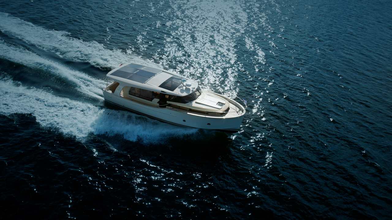 Pannelli solari del Greenline 40