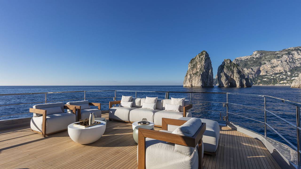Sun lounge di Arcadia Sherpa 80
