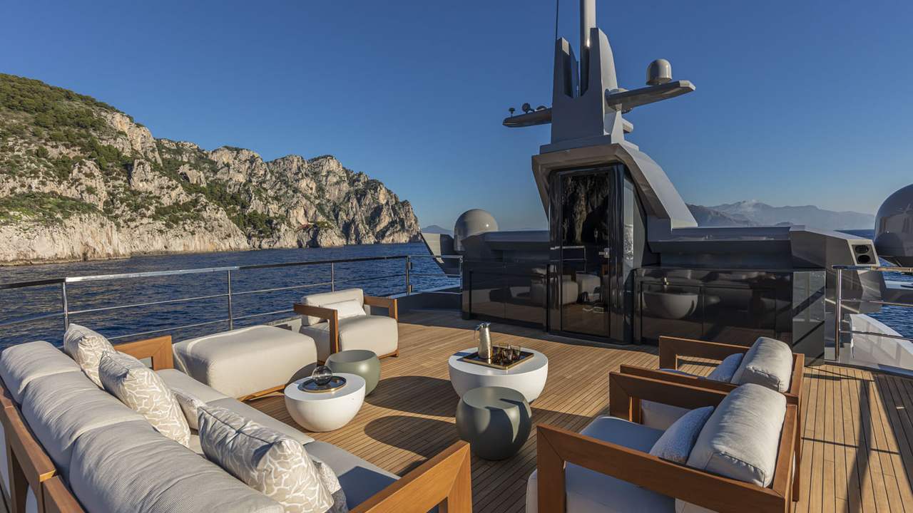 Zona conviviale di Arcadia Sherpa 80