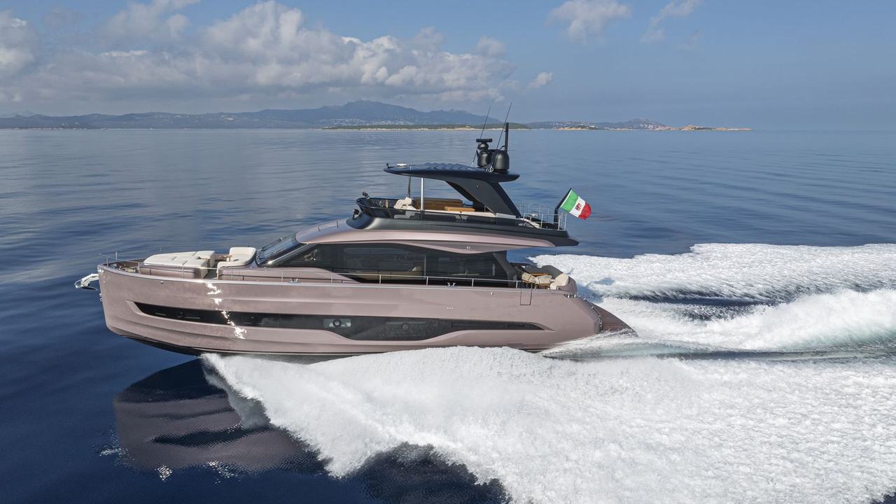Cranchi Sessantadue 62 in navigazione