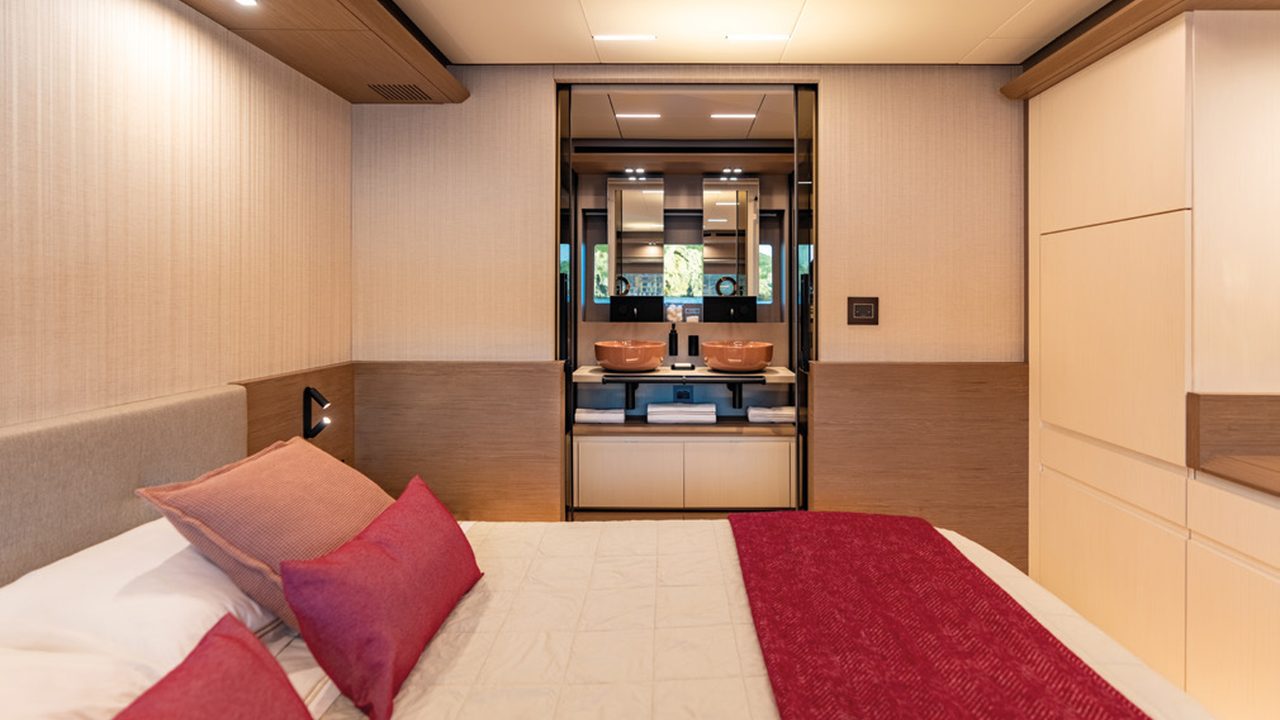 Cabina armatoriale del Pardo E72