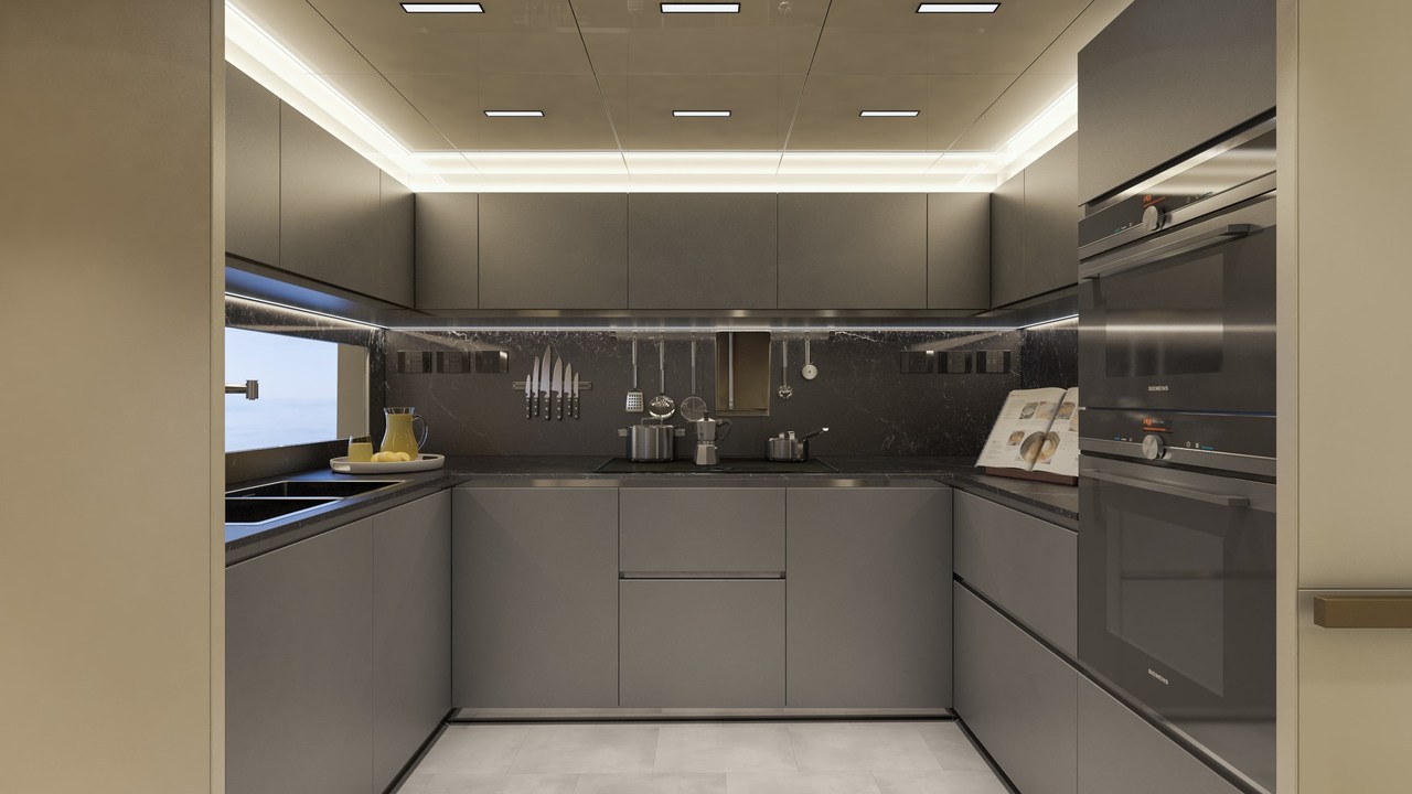 Cucina professionale dell’Arcadia A115