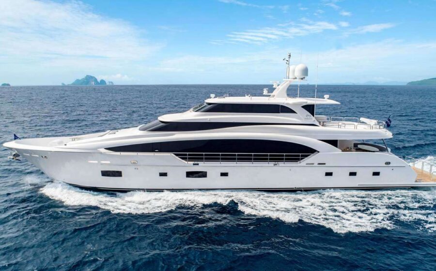 Profil lat&eacute;ral du Horizon RP110 en navigation