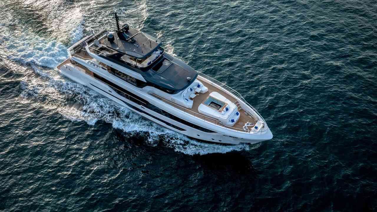 Majesty 112 visto dall'alto