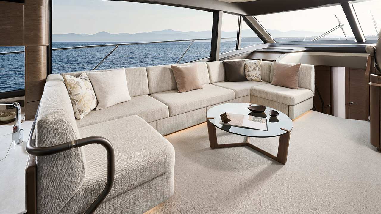 Salone panoramico della Princess F58