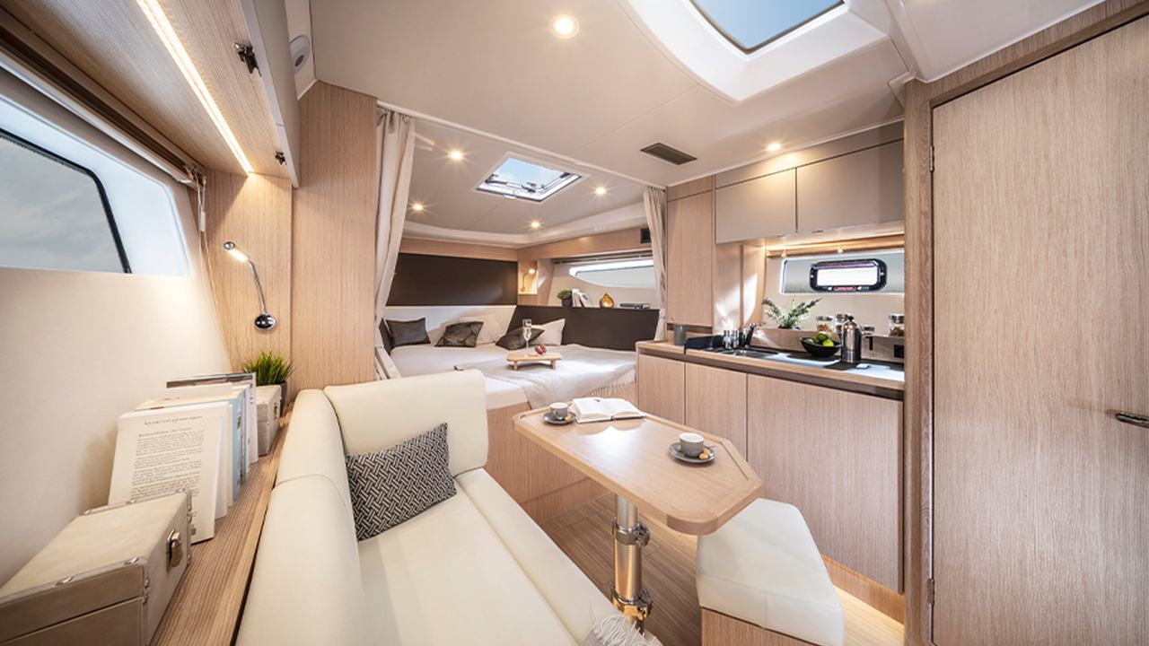 Salone e cucina del BAVARIA SR35