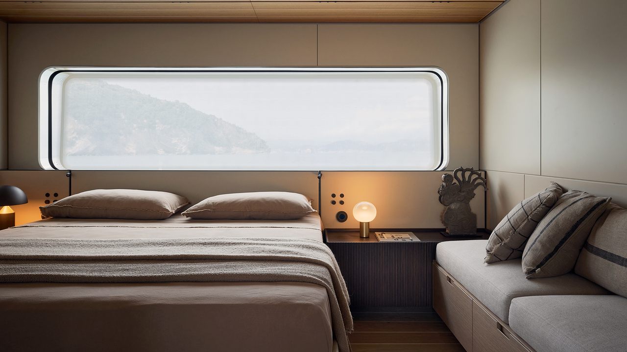 Cabina armatoriale del Bluegame BGX83