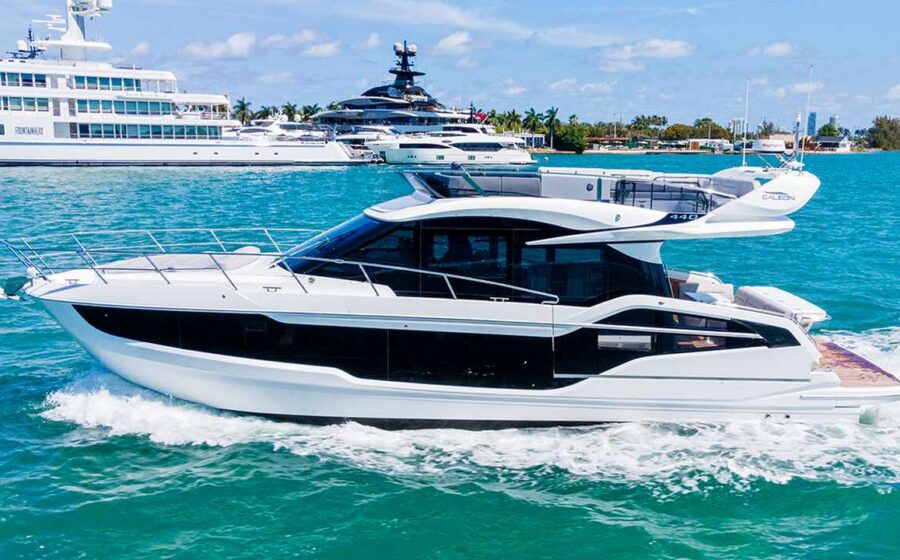 Galeon 440 Fly in navigazione