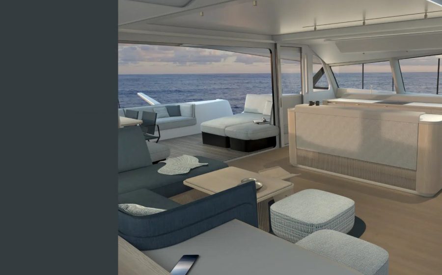 Gunboat 72 Series: carbonio, VPLP e tre interpretazioni del performance cruising — dettaglio 1