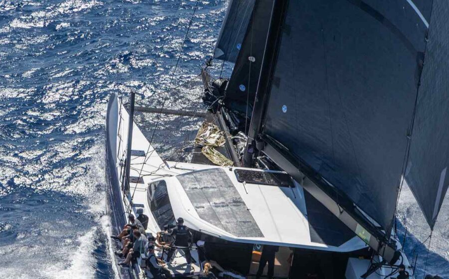 Gunboat 80 Highland Fling in regata