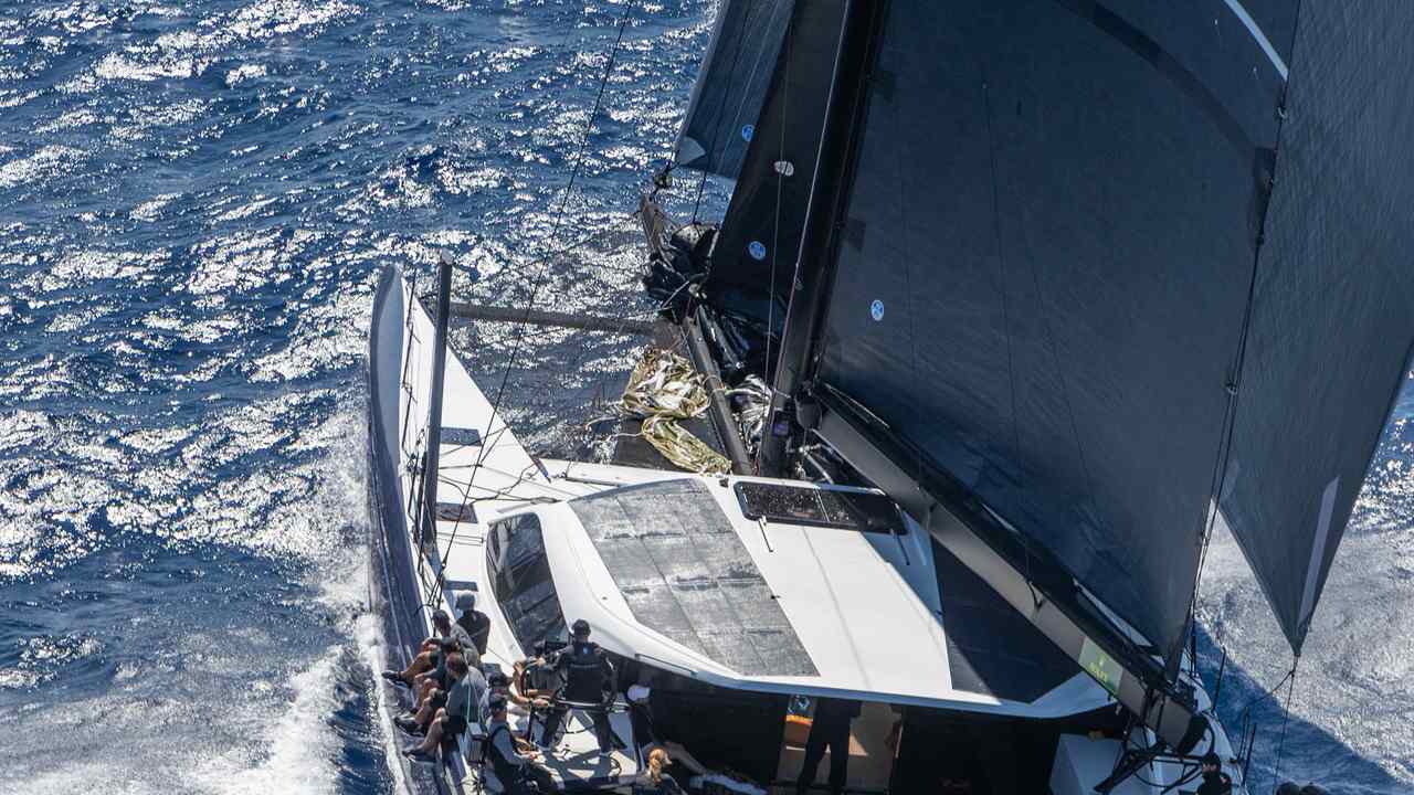 Gunboat 80 Highland Fling in regata