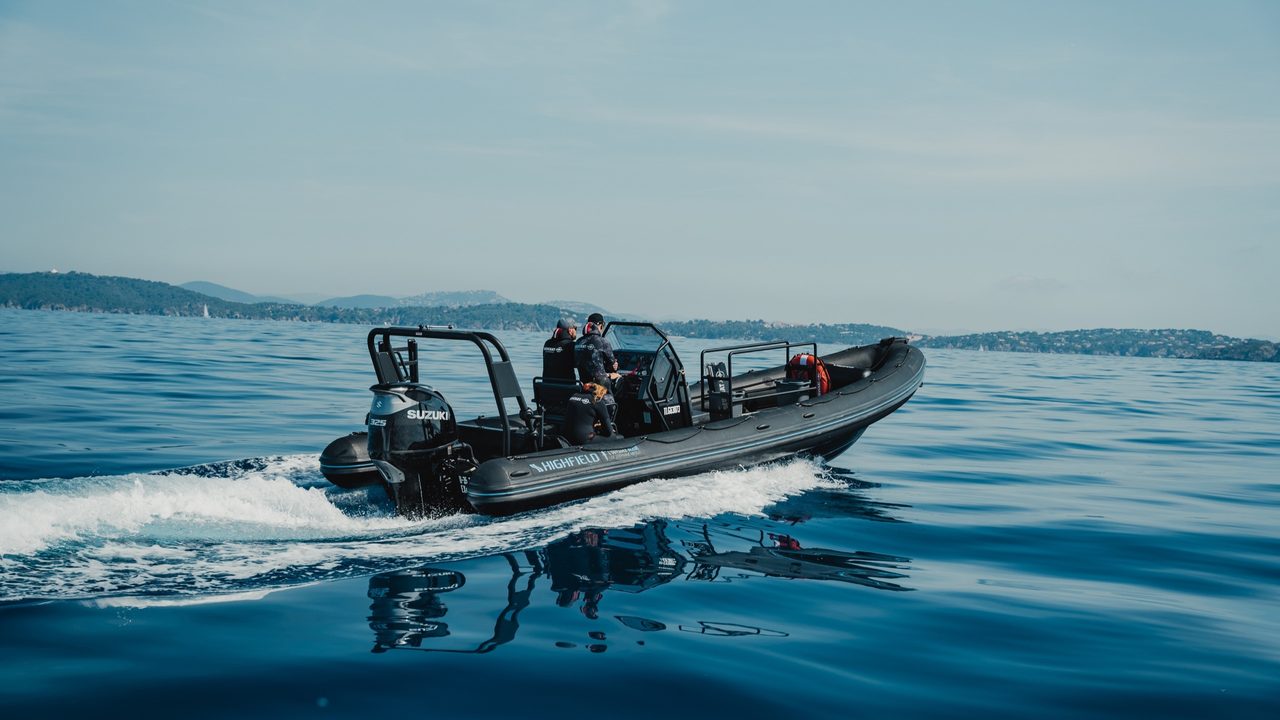 Highfield Patrol 860 in der Navigation