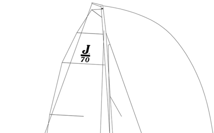 J/70 dans la navigation de l'&eacute;quipage de travail