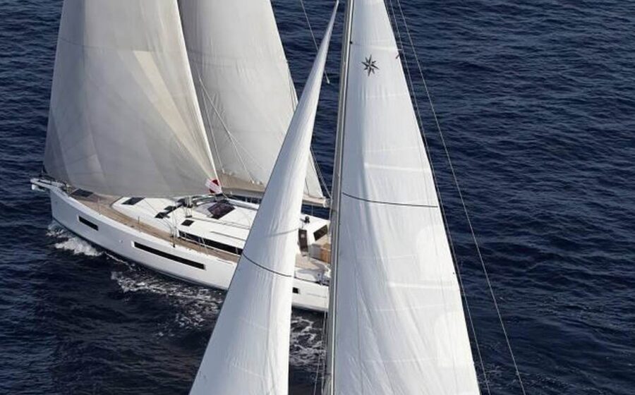 Jeanneau Sun Odyssey 440 visto dall’alto