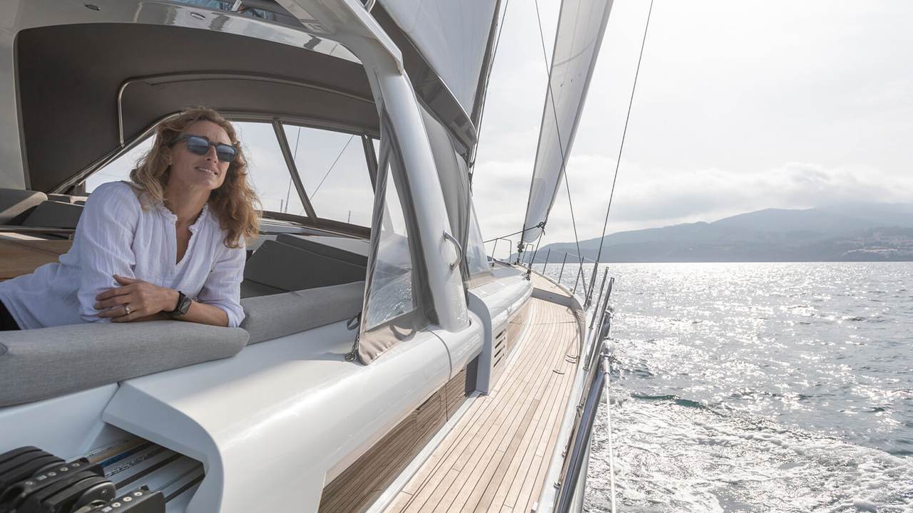 Passavanti e struttura della copertura dell’Oceanis Yacht 60