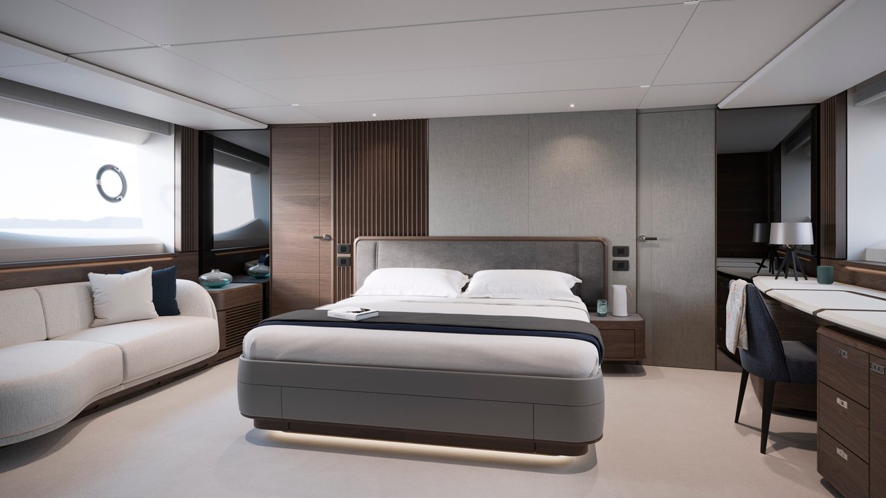 Suite armatoriale della Princess S80