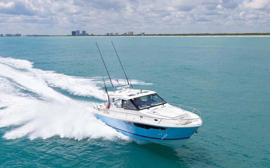 Verfolgt OS 445 in der Navigation von oben gesehen