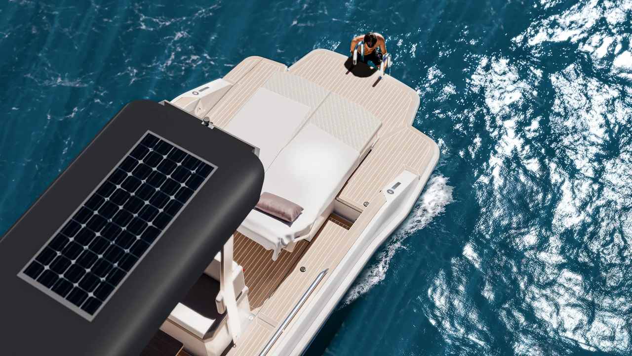 RAND Roamer 29 elettrico visto dall’alto