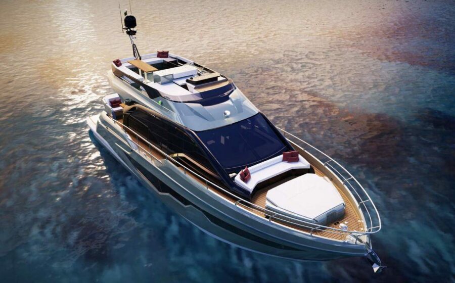 Sessa F60 vista dall’alto