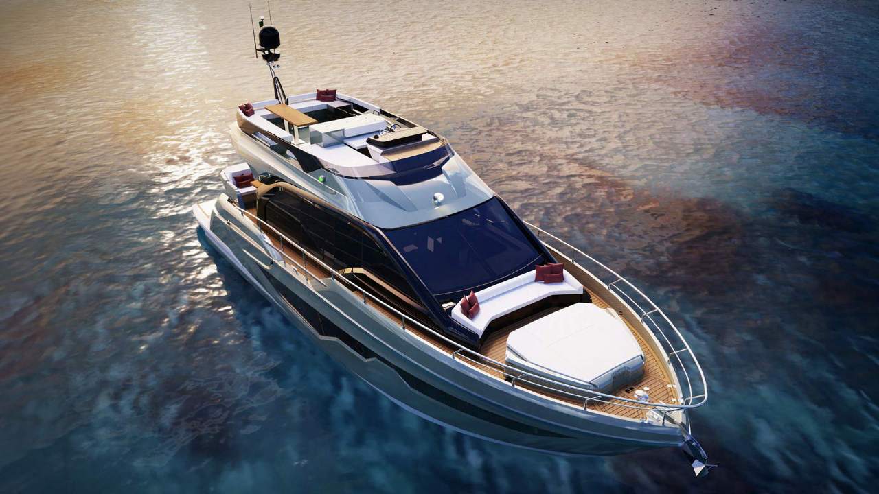 Sessa F60 vista dall’alto