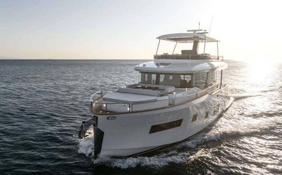 Sirena 60 in navigazione