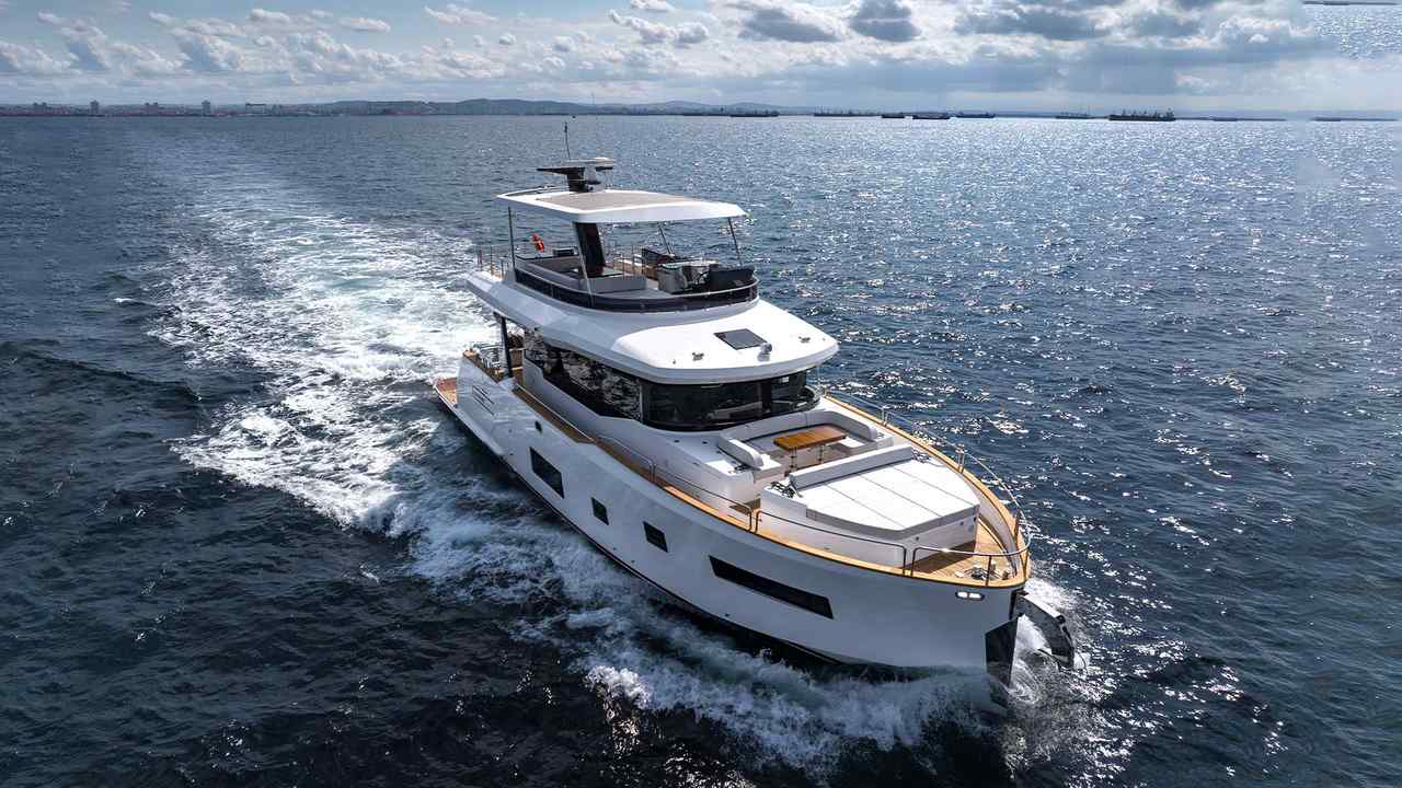 Siren 60 en navigation vue d'en haut
