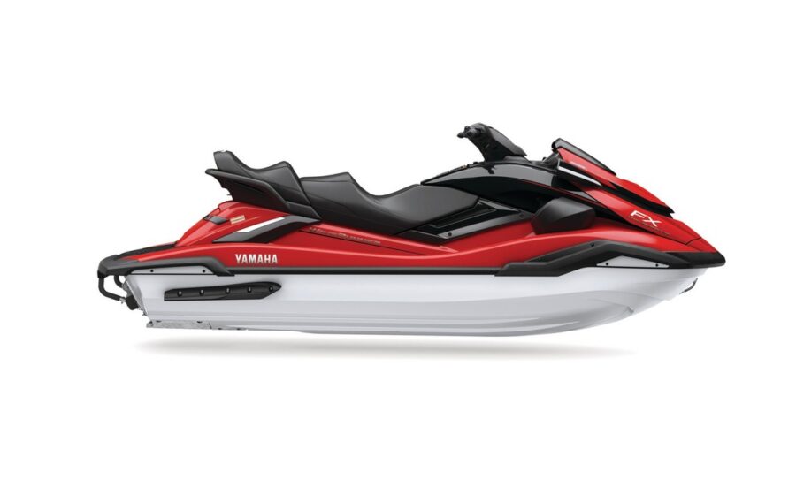 Yamaha FX Cruiser HO 2026 Torch Red visto di profilo