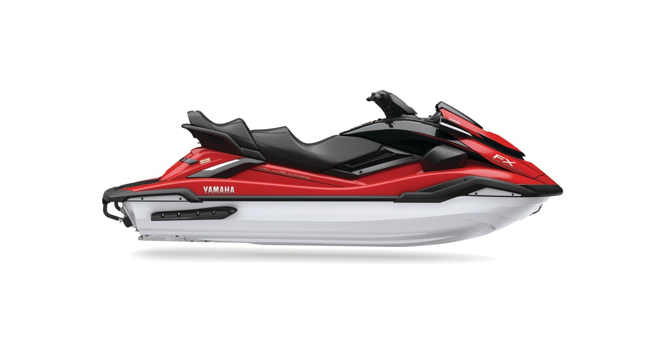 Yamaha FX Cruiser HO 2026 Torch Red visto di profilo