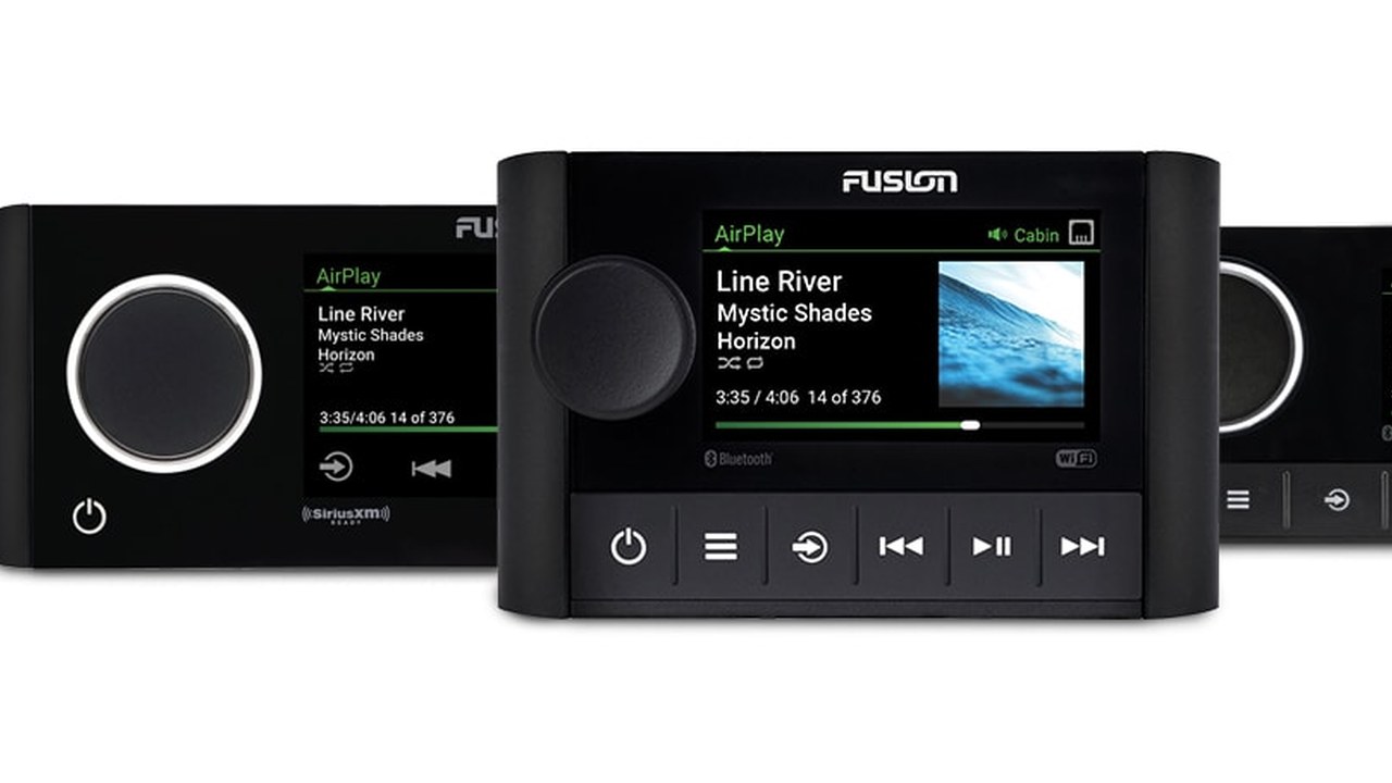 Impianto audio nautico Fusion 8