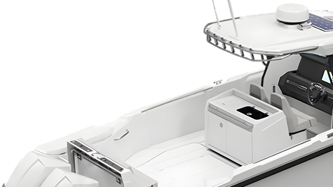 Modulo baitwell della Axopar 29 CCX