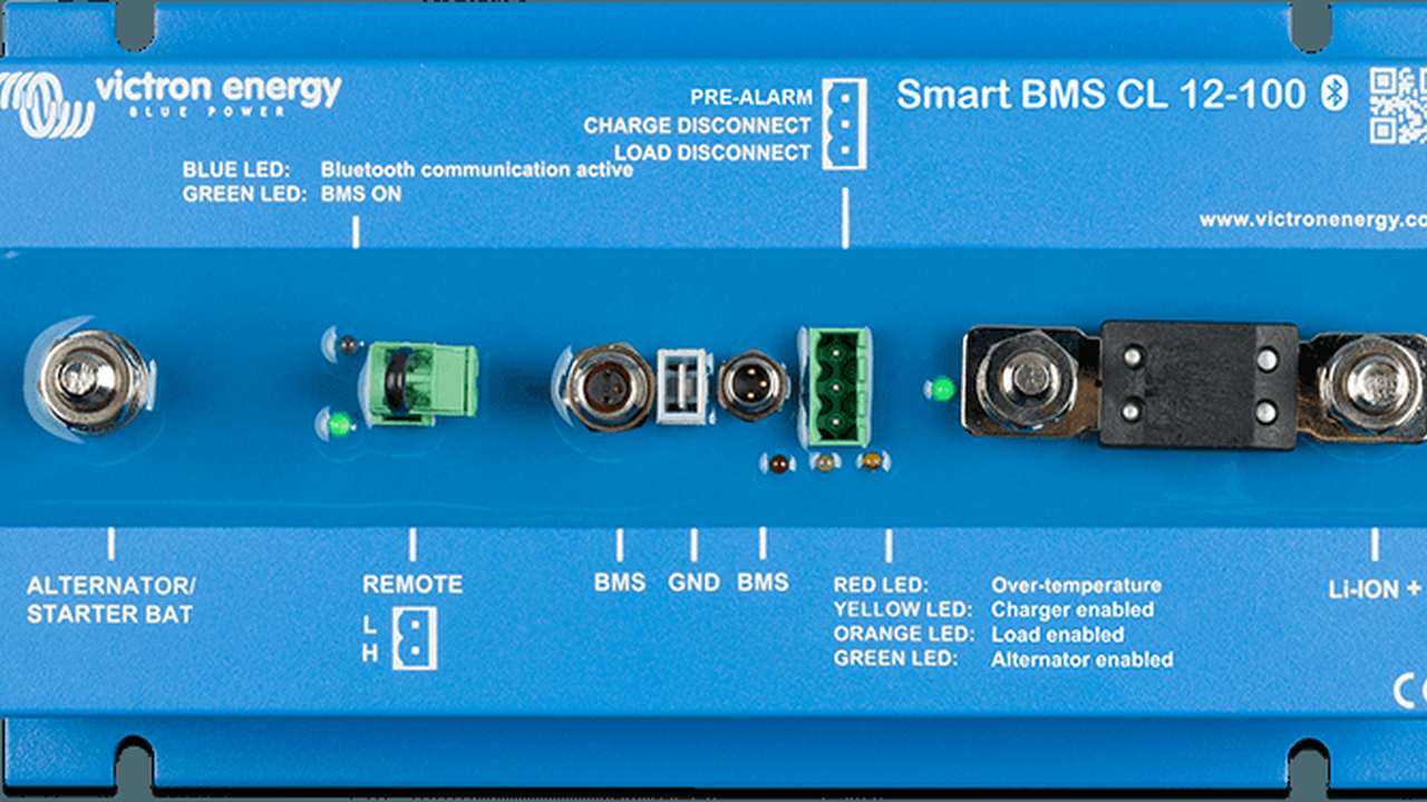Diagnosis battery Victron Lithium NG boat 1