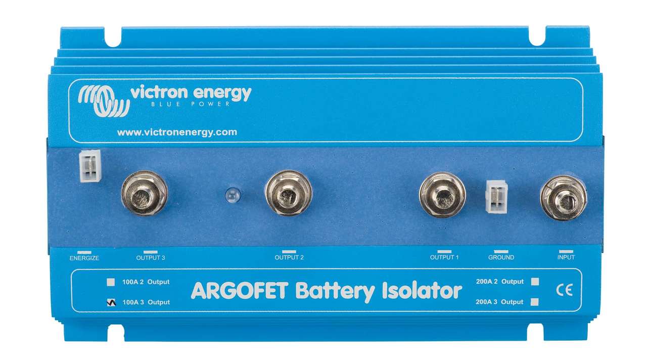 Ripristino batterie Victron Argo Cyrix in barca 7