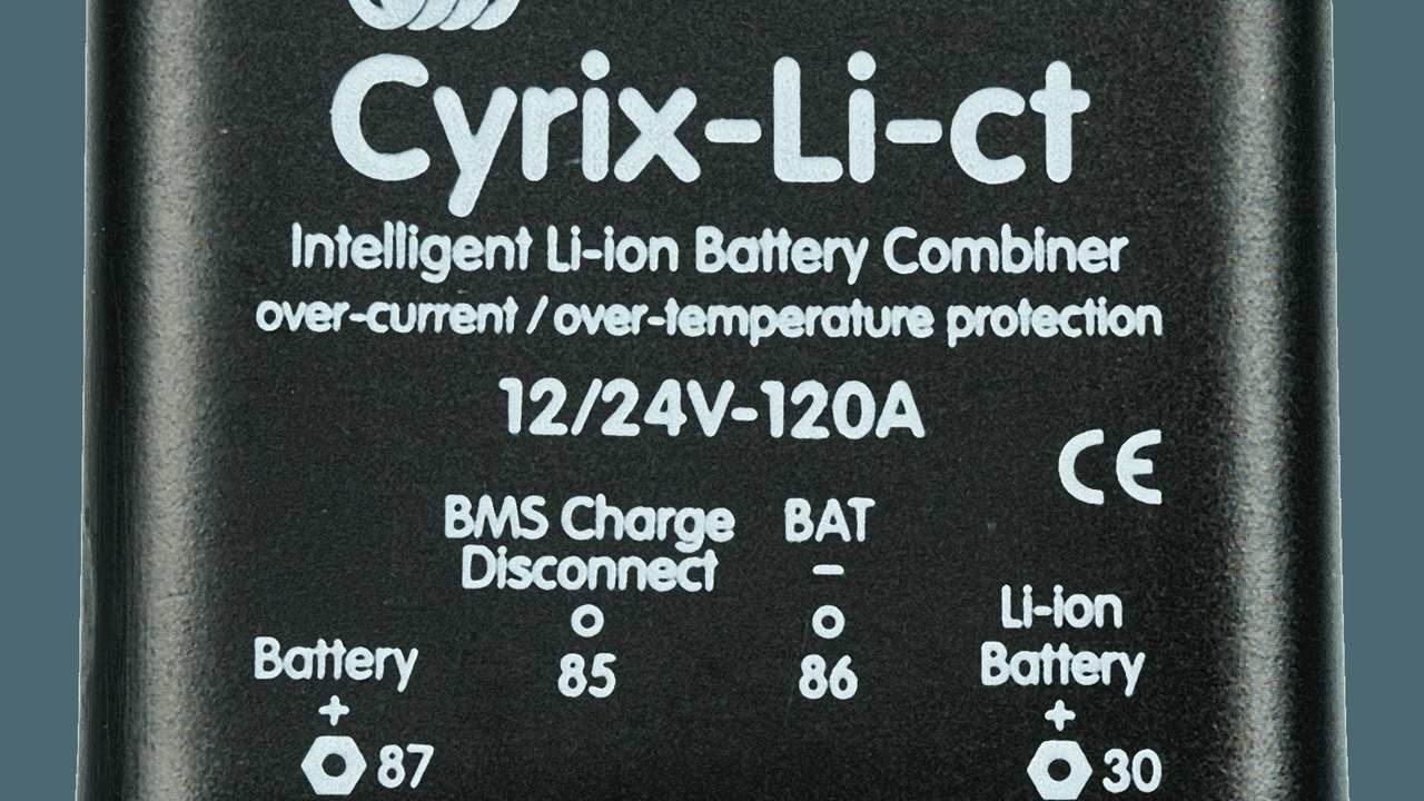 Ripristino batterie Victron Argo Cyrix in barca 8