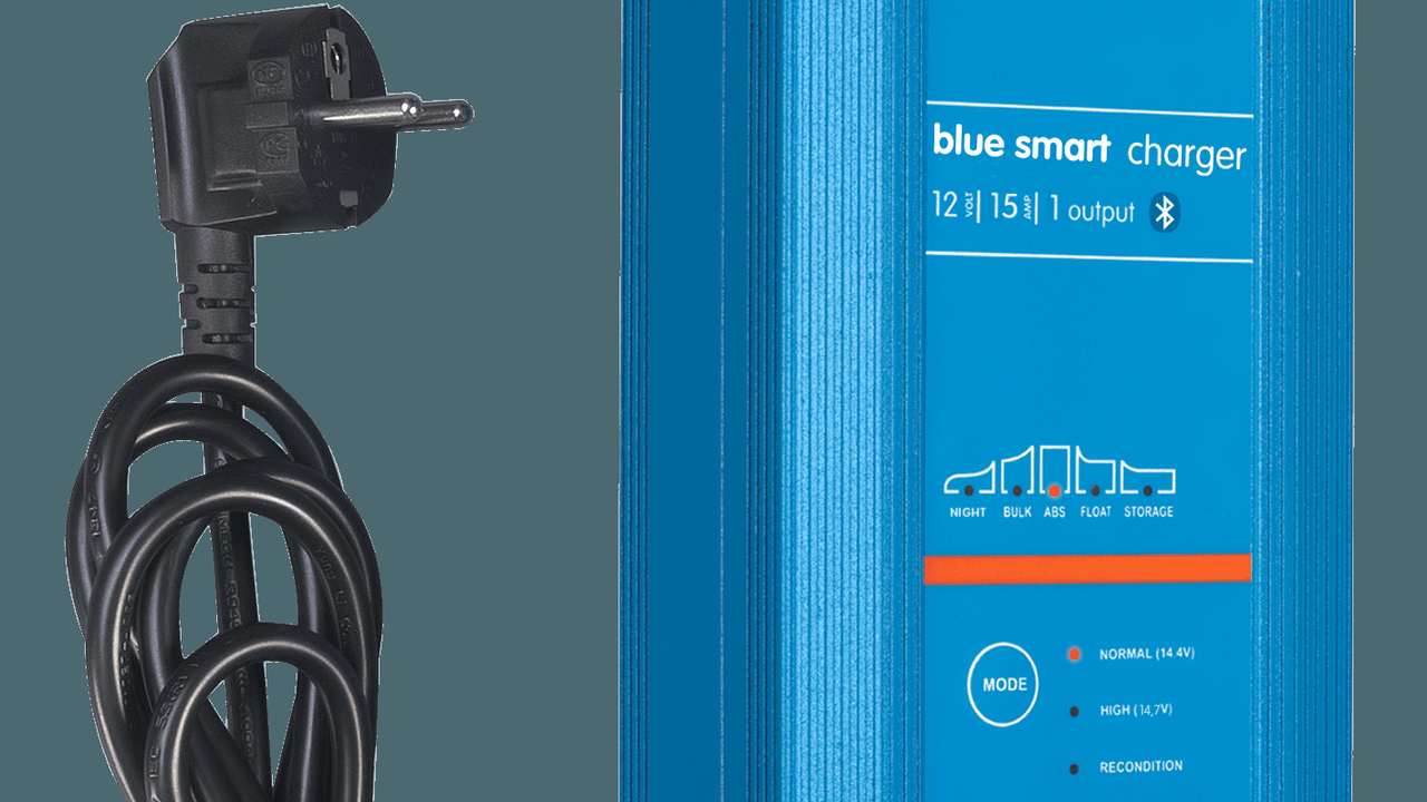 Diagnosi Victron Blue Smart IP22 in barca 1