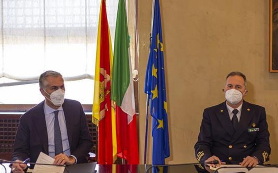 Riunione tecnica con personale della Guardia Costiera