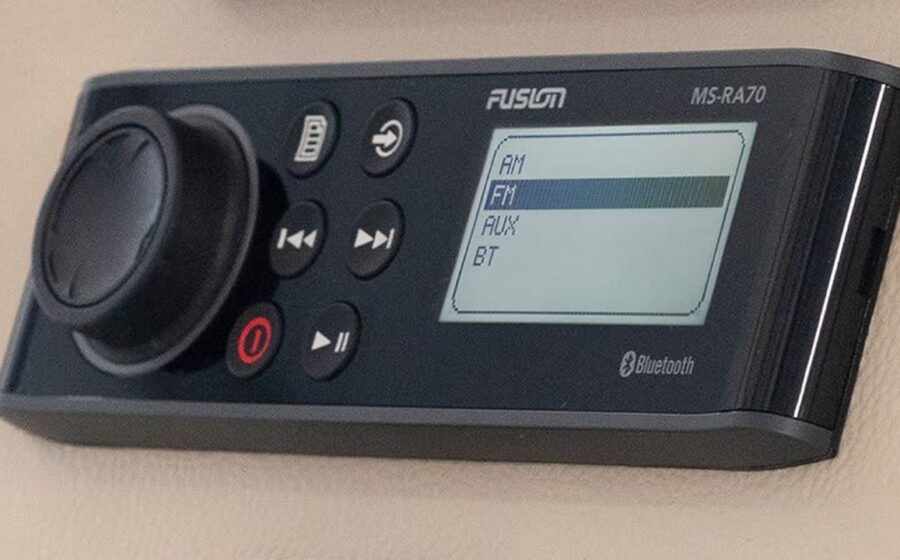Cablaggio audio nautico Garmin Fusion 1