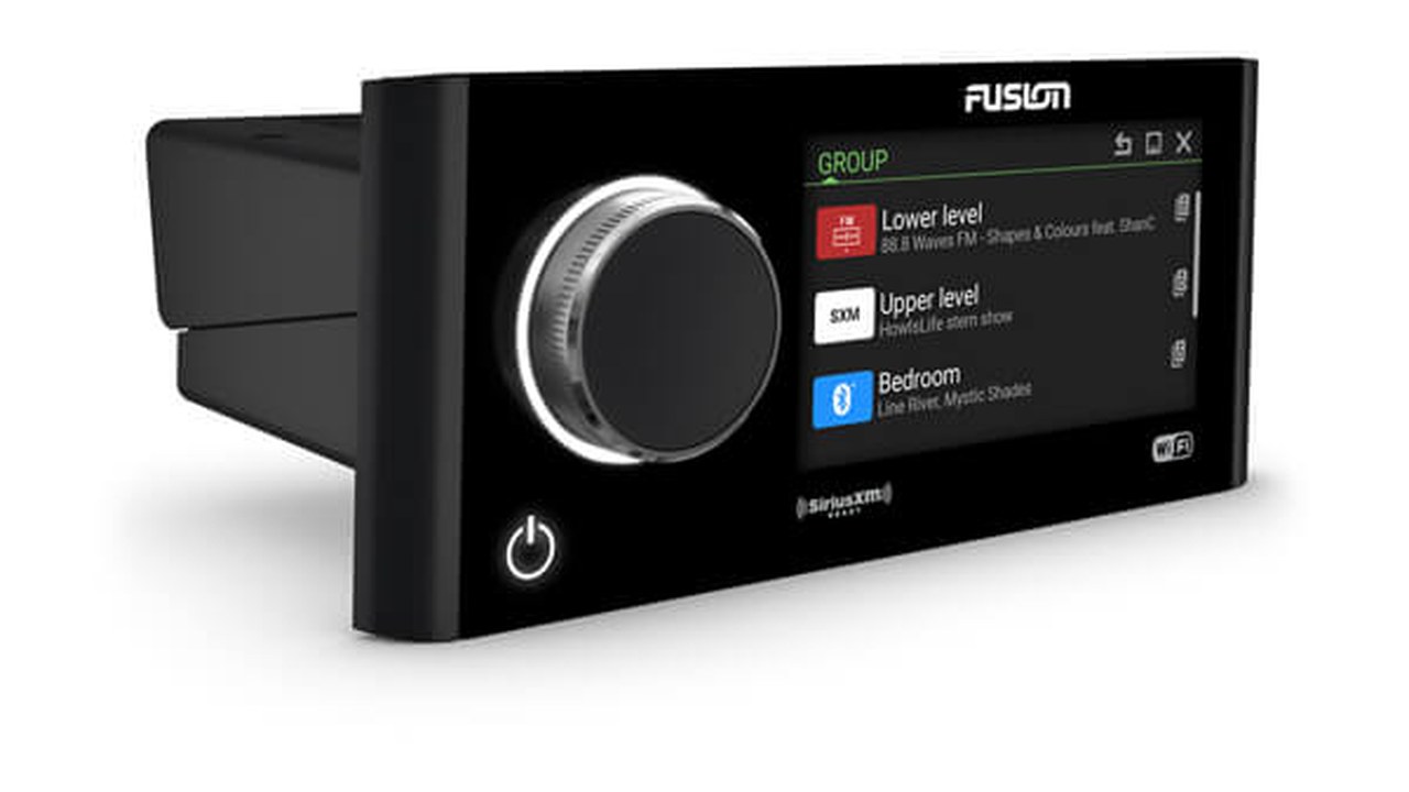 Cablaggio audio nautico Garmin Fusion 2