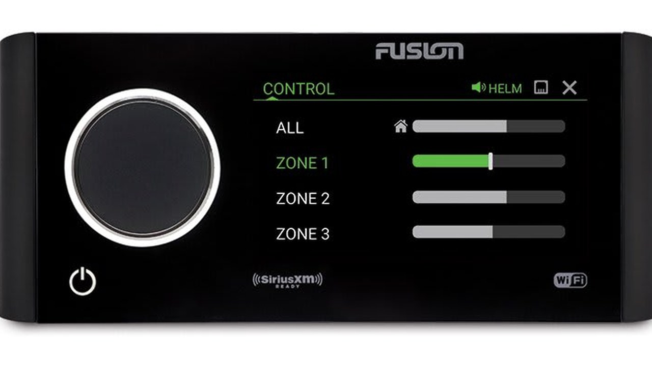 Cablaggio audio nautico Garmin Fusion 3