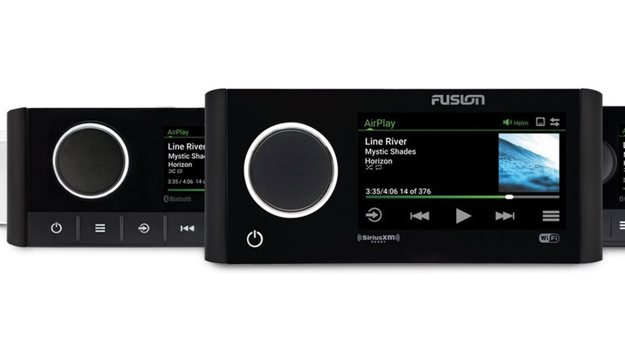 Cablaggio audio nautico Garmin Fusion 4