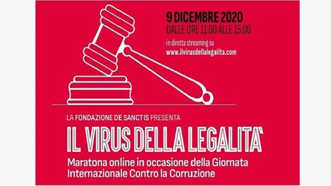 Locandina di un incontro sulla legalità