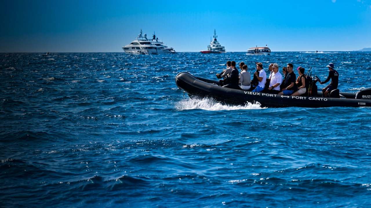 Navetta marittima in servizio tra le aree del festival