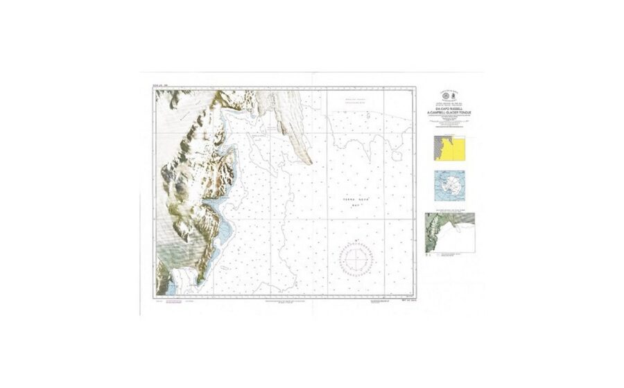 Carta nautica ufficiale per checklist del plotter