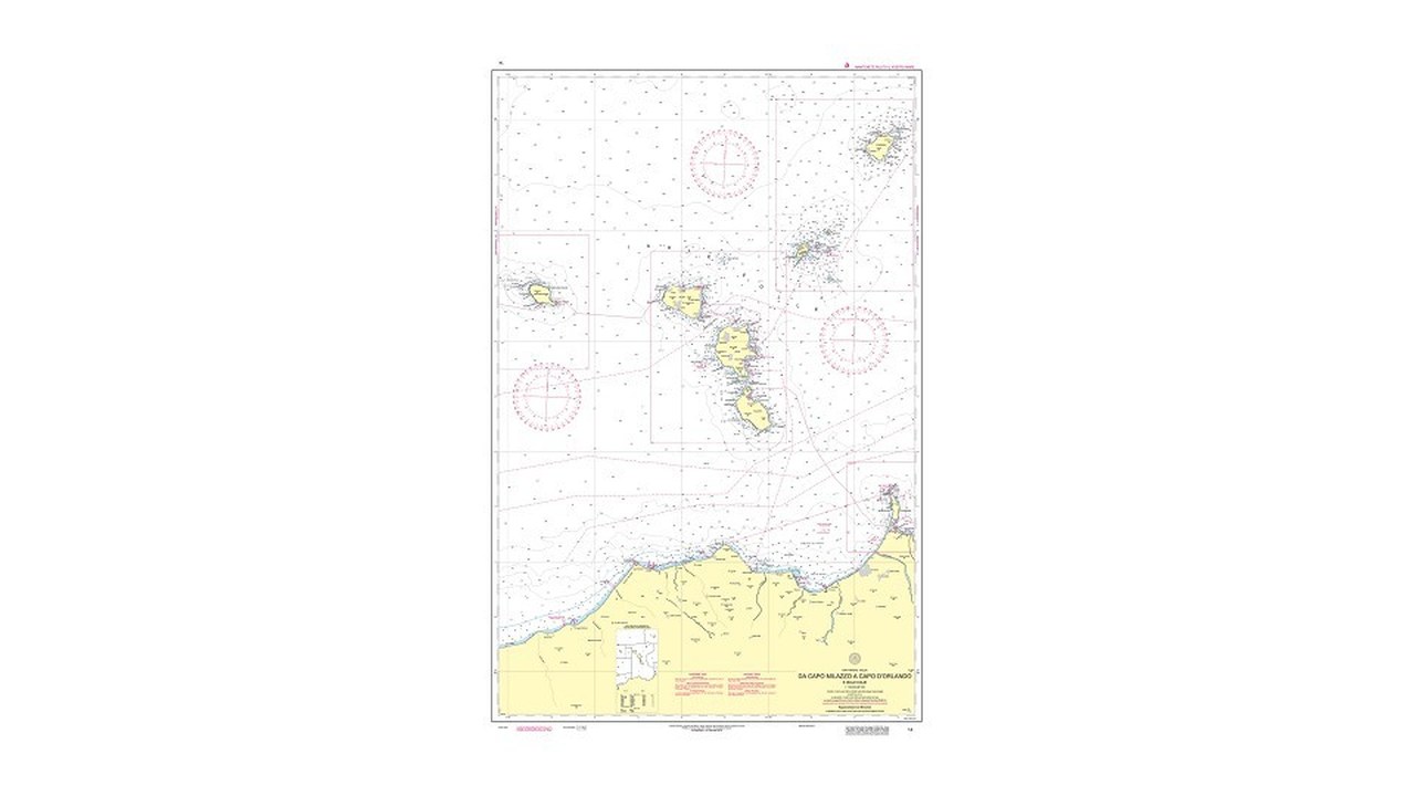 Cartografia nautica per verifica della copertura