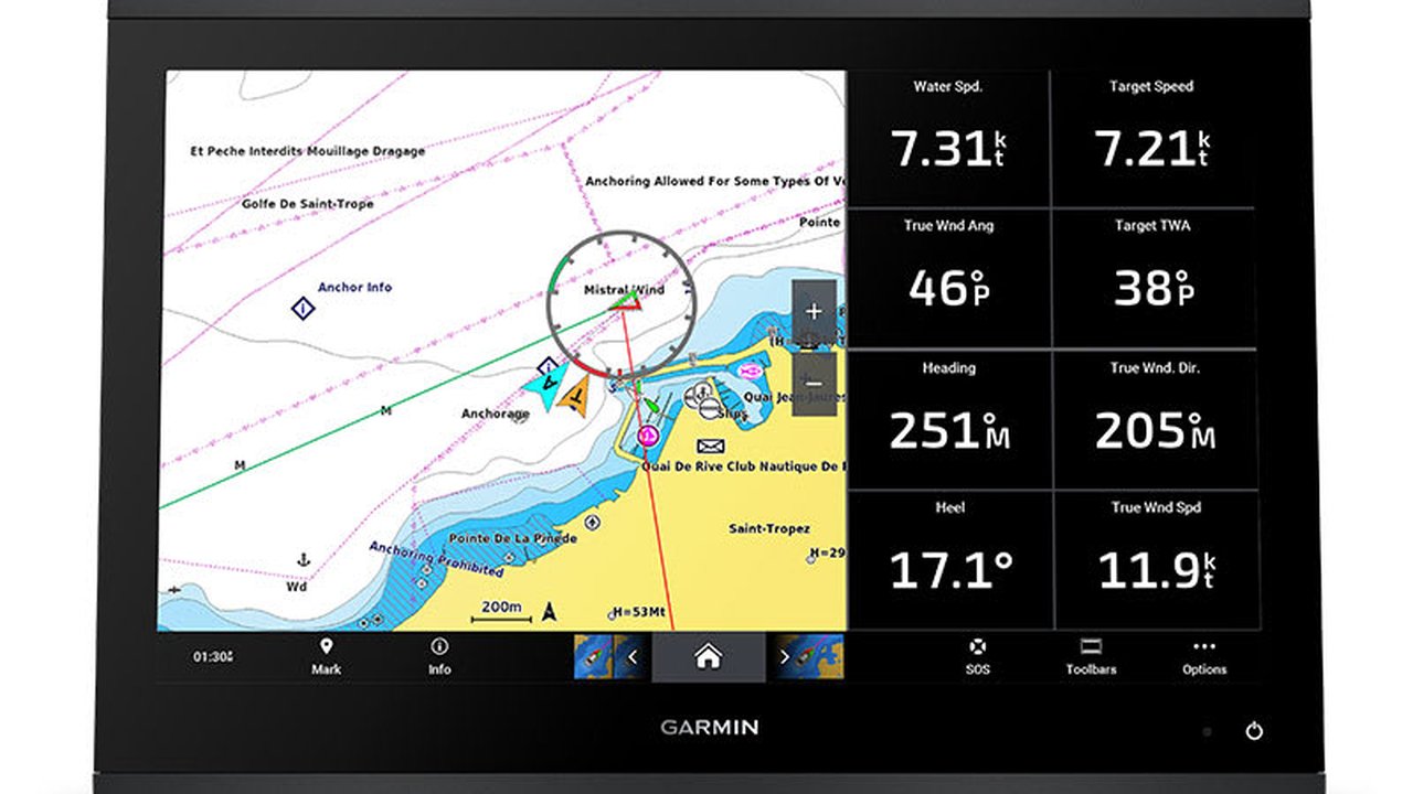 Display nautico multifunzione Garmin GPSMAP x3 4