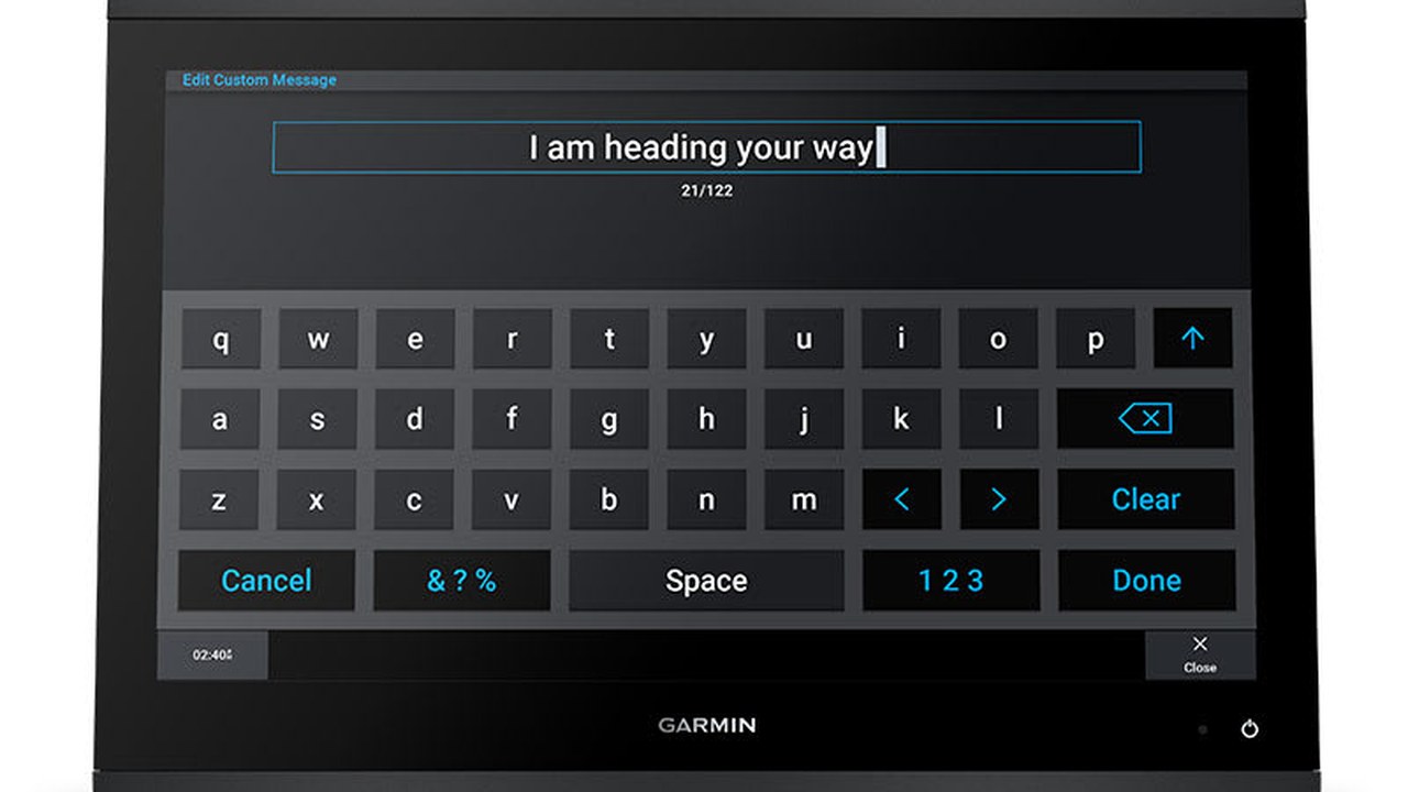 Display nautico multifunzione Garmin GPSMAP x3 8
