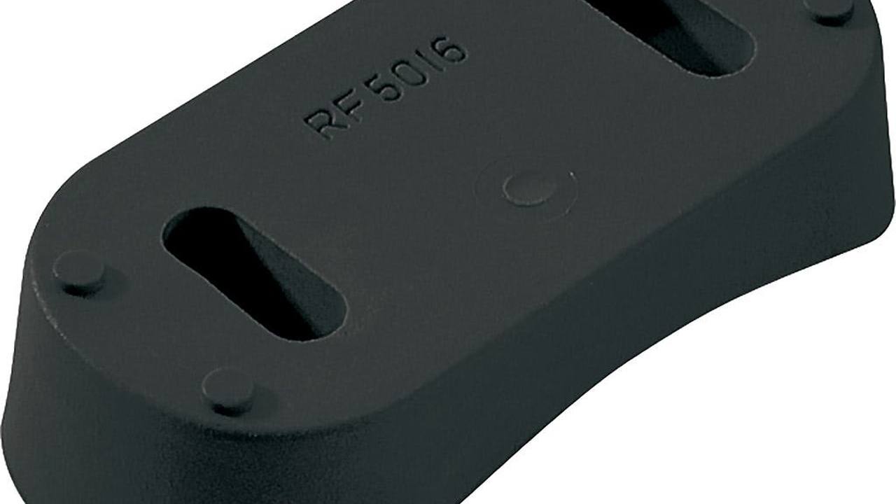 Base curva Ronstan per cam cleat medio